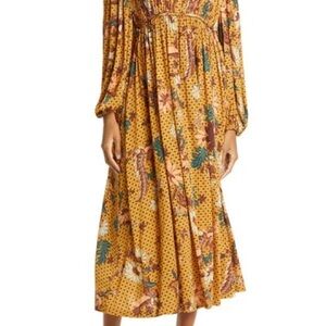 Ulla Johnson Noemi Floral Jersey Dress